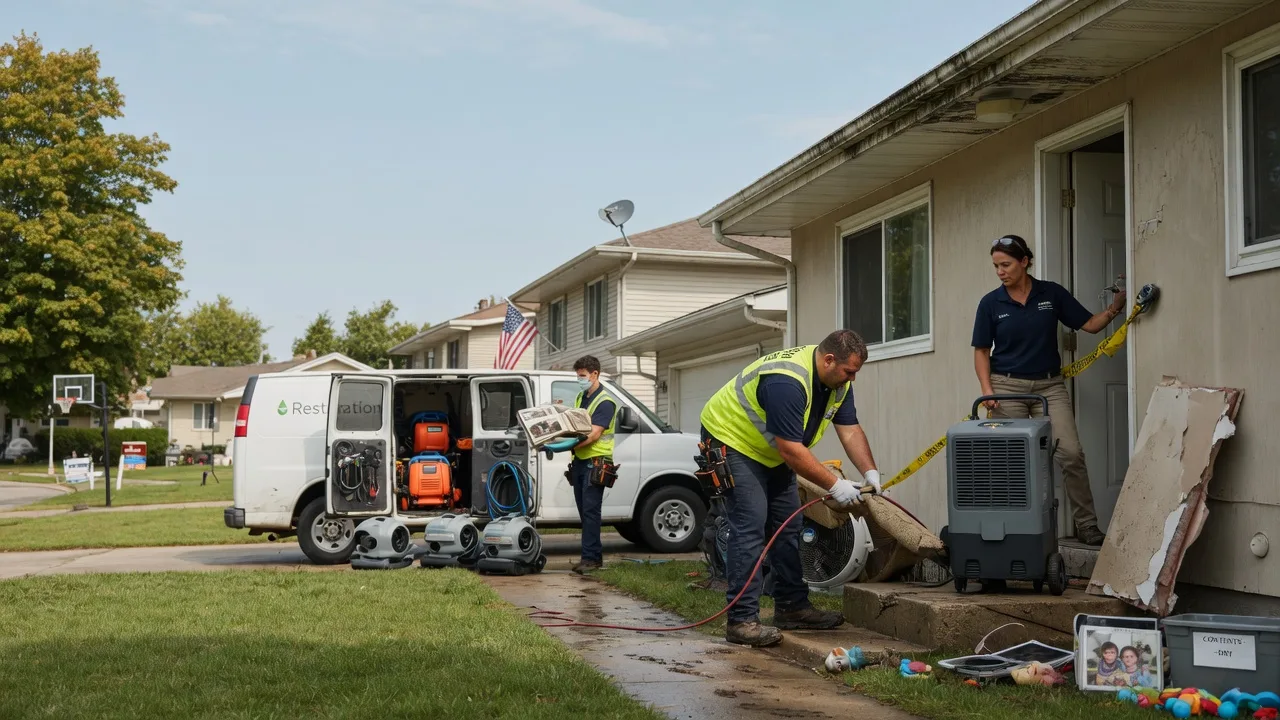 Water Damage Restoration in Madison, IL near me